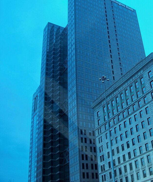 Bank in downtown Columbus