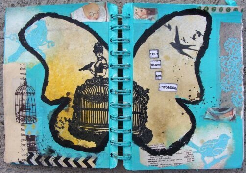 Art journal - Wings