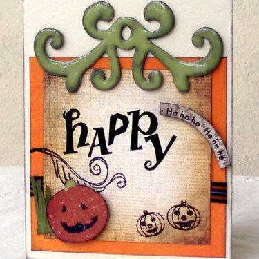 Happy Haunting card