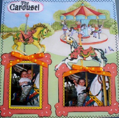 THE CAROUSEL COLTEN AND ALEXIS APRIL 2003