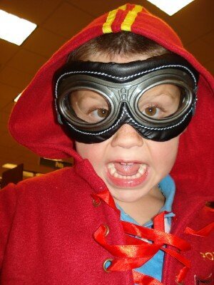 COLTEN AT HARRY POTTER BOOK PARTY