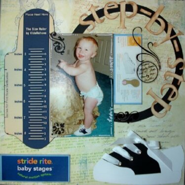 STEP-BY-STEP ~BABYS FIRST SHOES~BBTB CHALLENGE