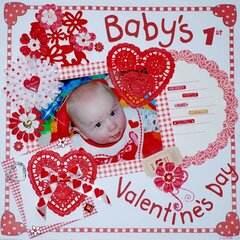 Baby's First Valentine's Day