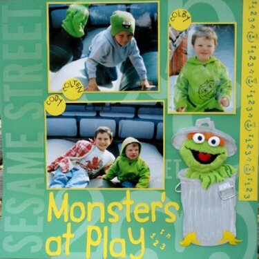 MONSTER&#039;S AT PLAY