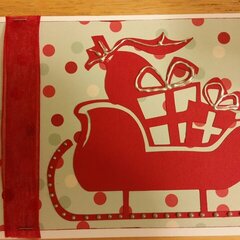 Sleigh card