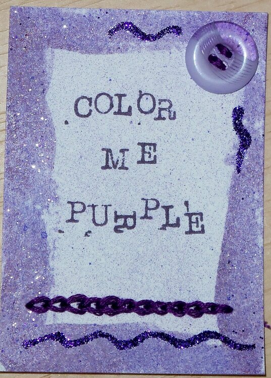 color me purple atc