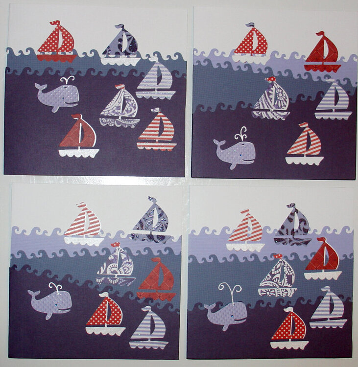 Nautical Cards Design 3