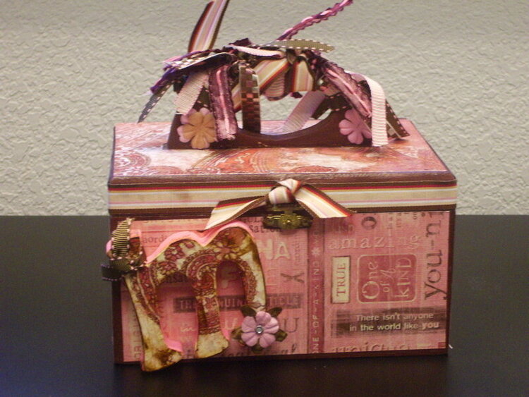 Altered Trinket Box - front view