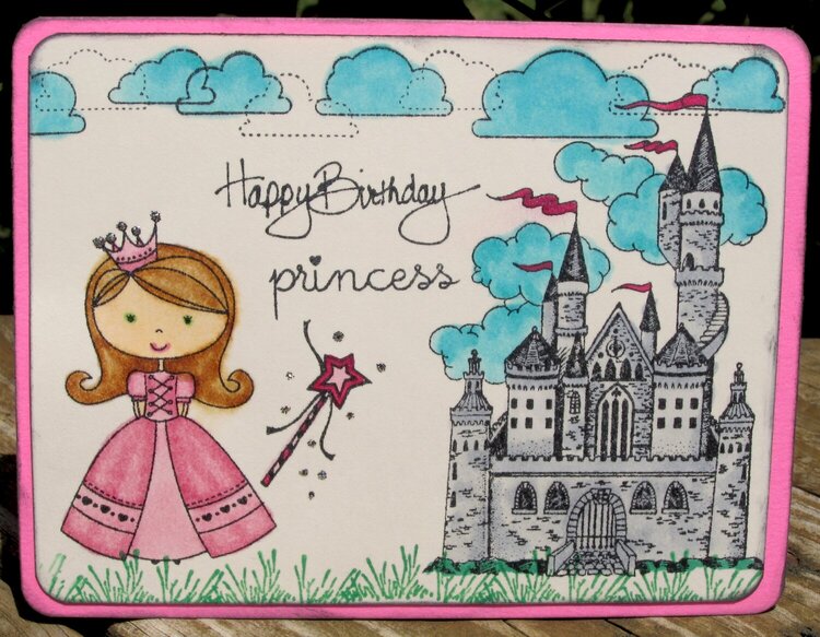 Pink princess birthday