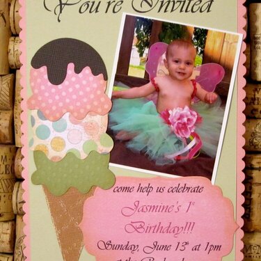 1st Birthday Invite