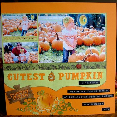 Cutest Pumpkin in the patch!