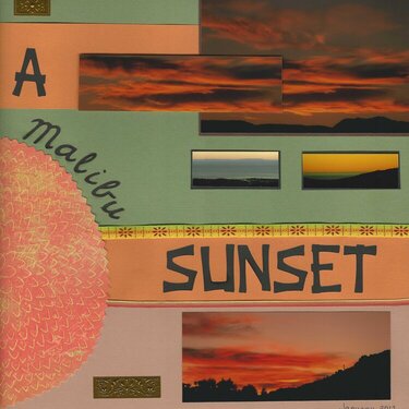 A Malibu Sunset