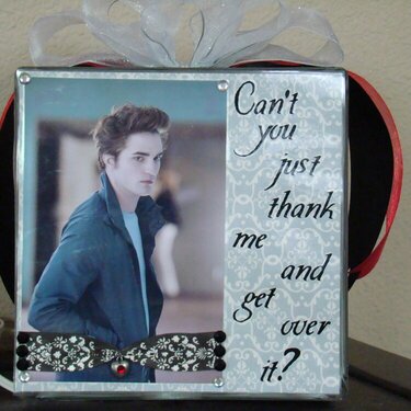 Edward thank me and get over it night light
