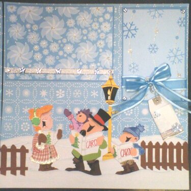 Carolers Pre Made Layout