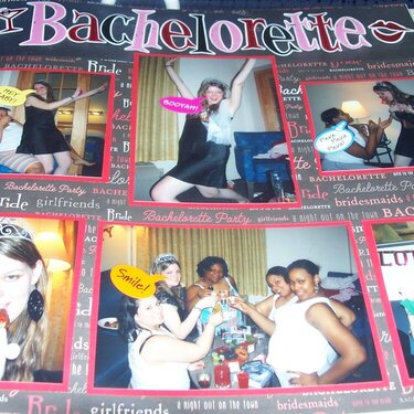 Bachelorette Party Page