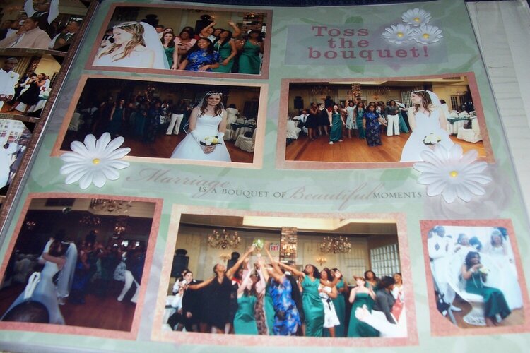 Bouquet toss page