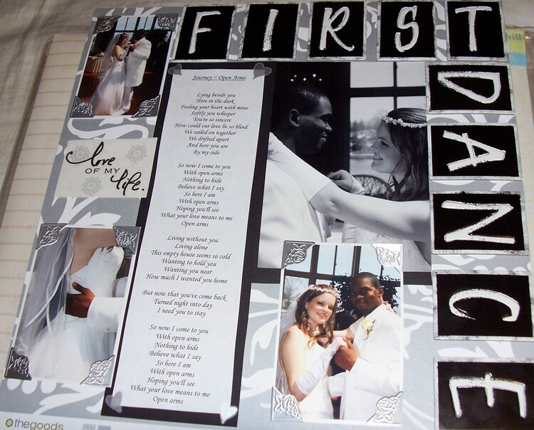 first dance page