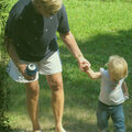 Walking with grandma