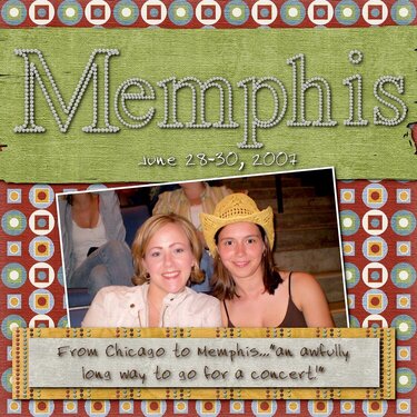 Memphis Trip Cover Page