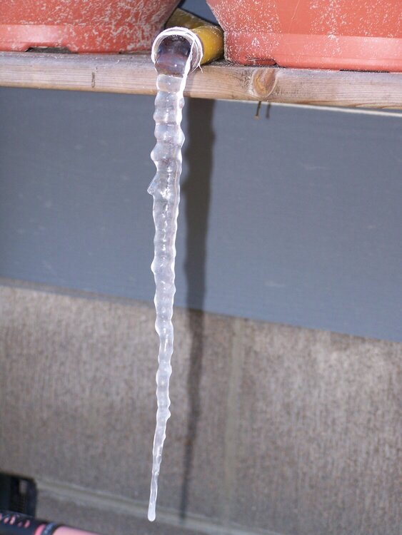 11. An Icicle {9 pts.}