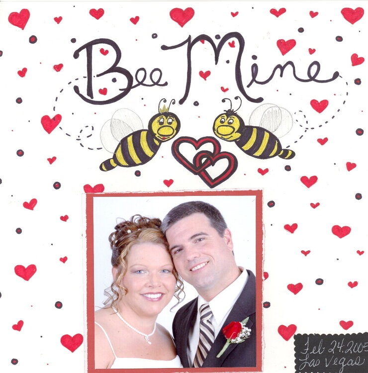Bee Mine ~ Jan-Doodle Challenge