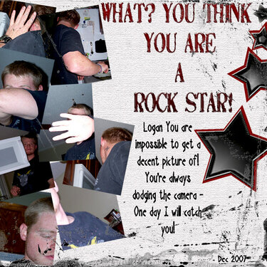 What? You think you are a rock star!