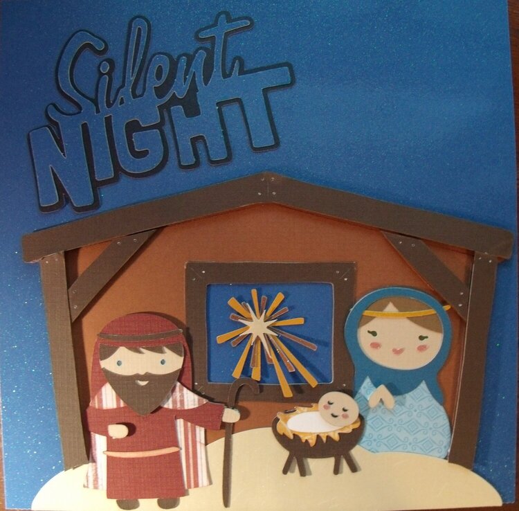 Silent Night-page 10 of nativity Story book