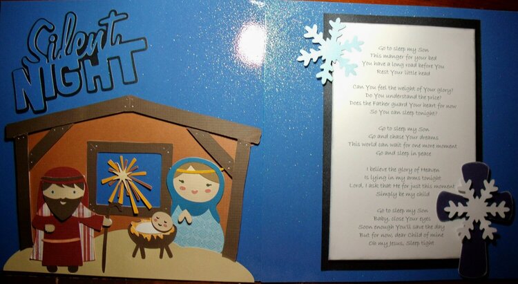 page 10 &amp; 11 of nativity Story book