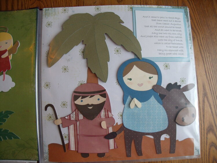 page 3 of nativity story book