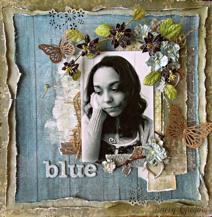 Blue   **ScrapThat! April Kit**