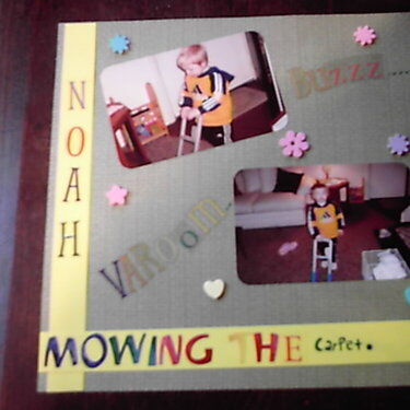 Noah Mowing