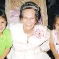 Great Grandma Presson and My kiddos Easter 1999