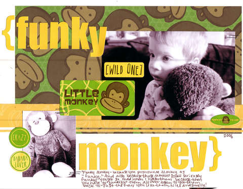 {funky monkey}