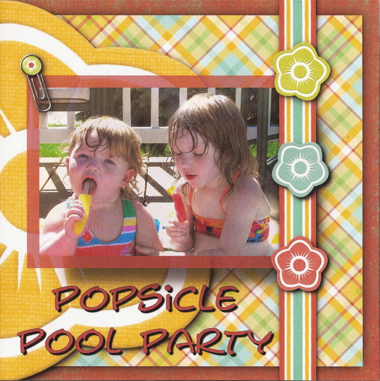 Popsicle Pool Party