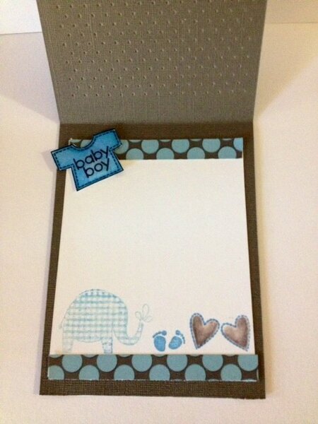 WELCOME BABY CARD