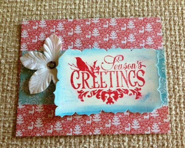 Christmas all Year! April watercolor cards