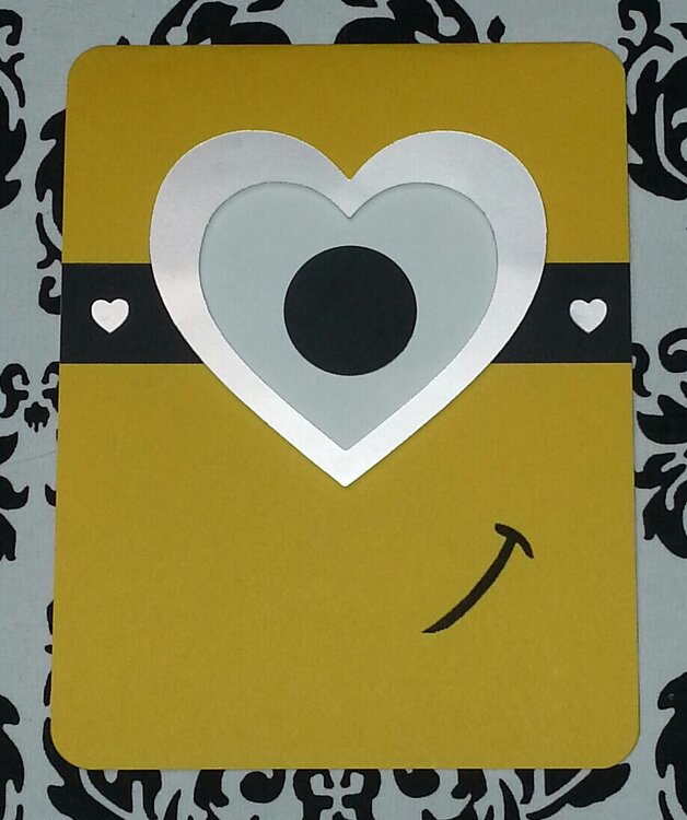 Valentine&#039;s Minion Card