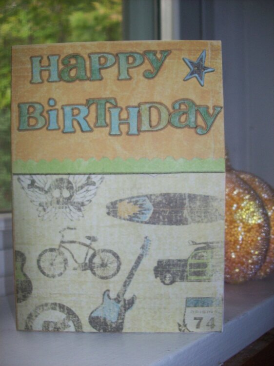 Happy Bday Card