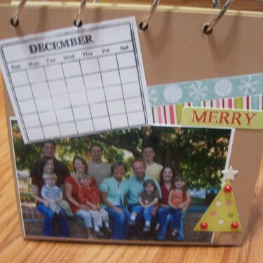 Desk Calendar (December)