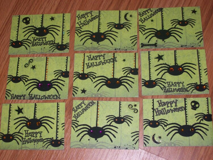 Halloween ATC&#039;s