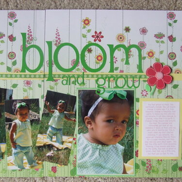 Bloom and grow