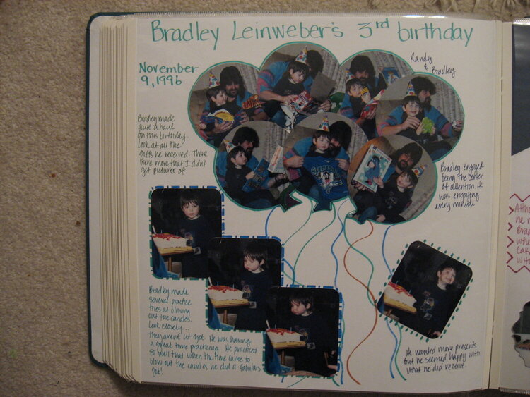 Bradley&#039;s 3rd B-Day
