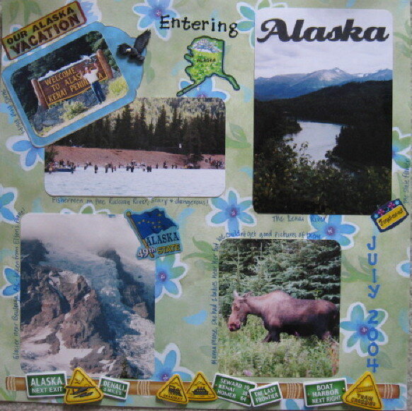 Entering Alaska