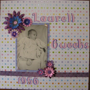 Laurell at 6 weeks