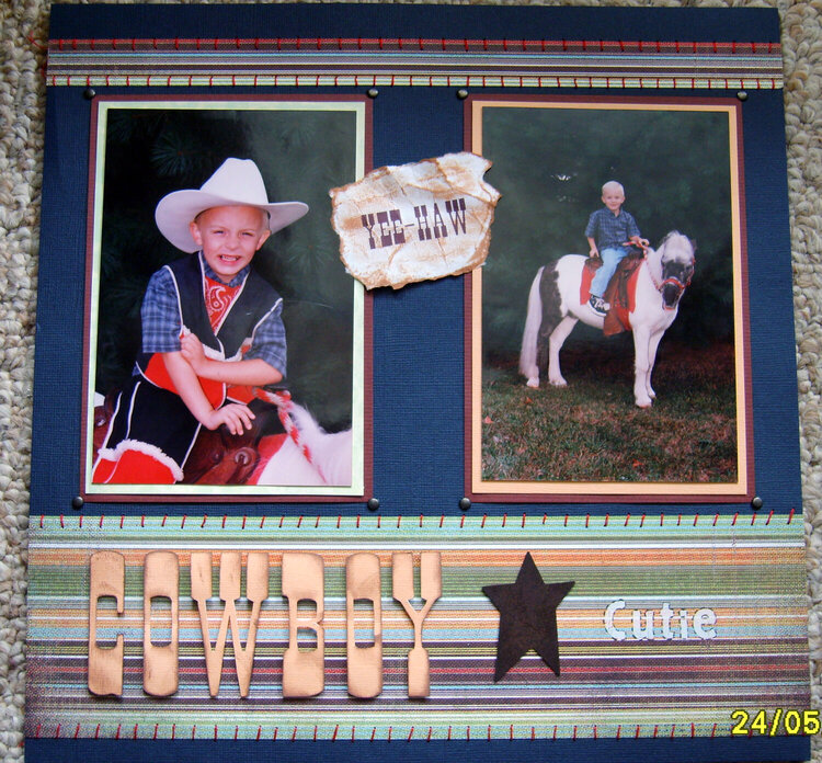 Cowboy Cutie (left side)