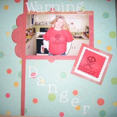 Warning, danger
