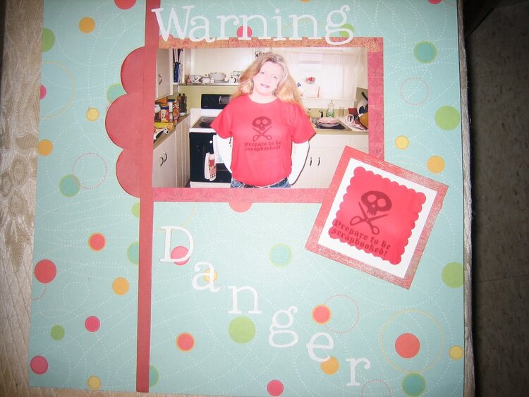 Warning, danger