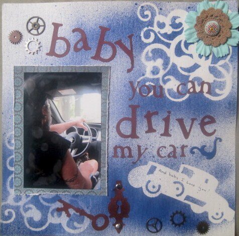 Baby You can drive my car.