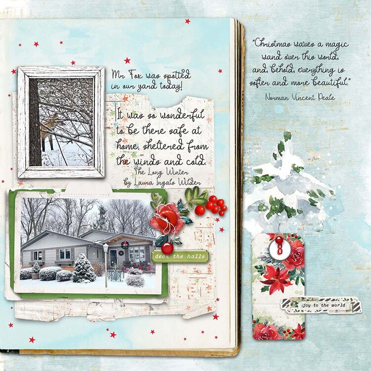 Christmas Stories Journal Project