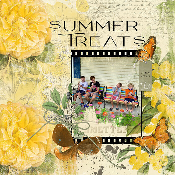 Summer Treats: Freebie for Template Chat